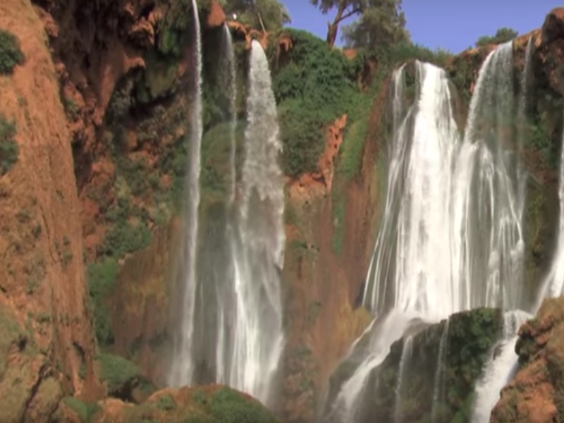 Waterfalls and Monkeys